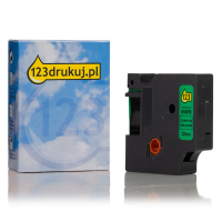 Dymo S0720590 / 45019 taśma, nadruk czarny na zielonym 12 mm, wersja 123drukuj