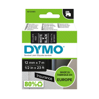 Dymo S0720610 / 45021 taśma, nadruk biały na czarnym 12 mm, oryginalna S0720610 088222