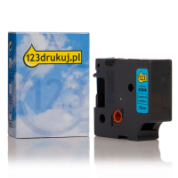 Dymo S0720860 / 45806 czarna na niebieskim 19 mm, wersja 123drukuj
