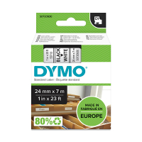 Dymo S0720930 / 53713 taśma nadruk czarny na białym 24 mm, oryginalna S0720930 088422