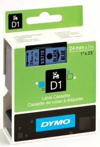 Dymo S0720960 / 53716 taśma nadruk czarny na niebieskim 24 mm, oryginalna S0720960 088428