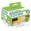 Dymo S0722410 / 99013 szerokie, przezroczyste etykiety adresowe, oryginalne