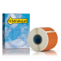 Dymo S0722430 / 99014 pomarańczowe etykiety wysyłkowe / na identyfikatory imienne, wersja 123drukuj 089373
