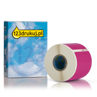 Dymo S0722430 / 99014 różowe etykiety wysyłkowe / na identyfikatory imienne, wersja 123drukuj 089375