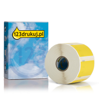 Dymo S0722540 / 11354 uniwersalne żółte etykiety usuwalne, wersja 123drukuj 089355
