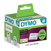 Dymo S0722560 / 11356 usuwalne białe etykiety na identyfikator, oryginalne
