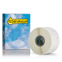 Dymo S0722560 / 11356 usuwalne białe etykiety na identyfikator, wersja 123drukuj, nowy model