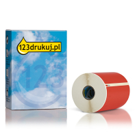 Dymo S0904980 bardzo duże, czerwone etykiety wysyłkowe, wersja 123drukuj 089379
