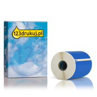 Dymo S0904980 bardzo duże, niebieskie etykiety wysyłkowe, wersja 123drukuj 089377