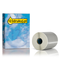 Dymo S0904980 bardzo duże, srebrne etykiety wysyłkowe, wersja 123drukuj 089384