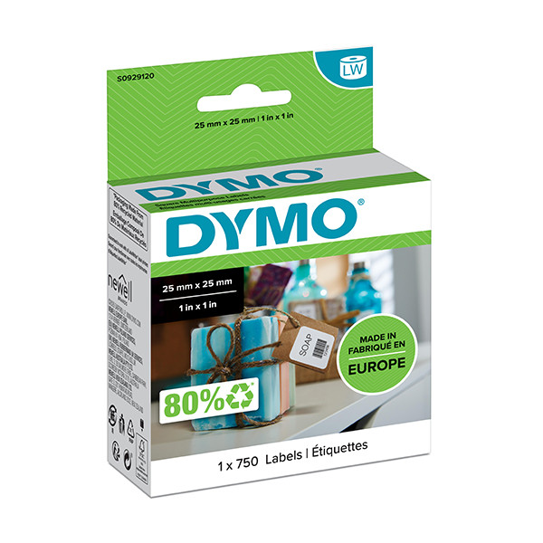 Dymo S0929120 kwadratowe etykiety uniwersalne, oryginalne S0929120 088556 - 1