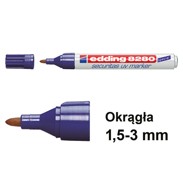 Edding 8280 marker UV (okrągły 1,5 - 3 mm) 4-8280100 239198 - 1