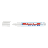 Marker do szkła Edding 95 biały (okrągły 1,5 - 3 mm) 240590