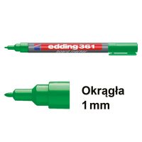 Edding Marker do tablicy edding 361 zielony (okrągły 1 mm) 4-361004 200660