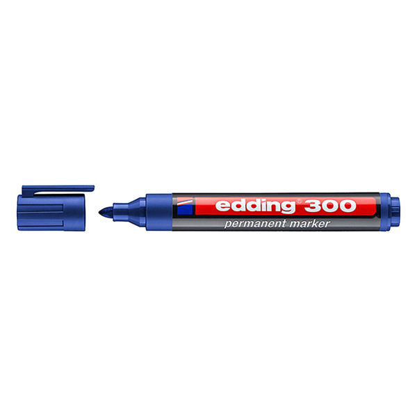 Edding Marker permanentny Edding 300 niebieski (okrągły 1,5 - 3 mm) 4-300003 246317 - 1