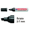 Oferta: 10x Marker permanentny Edding 500 czarny (ścięta 2–7 mm) 239875 - 1