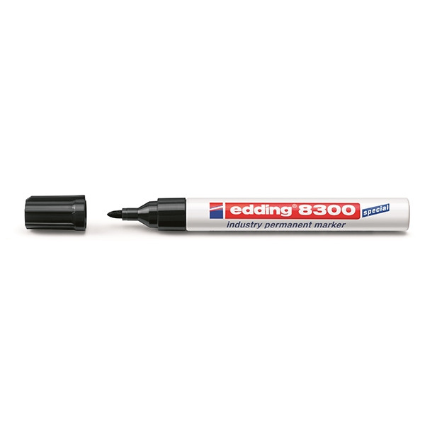 Edding Oferta: 10x Marker przemysłowy Edding 8300 czarny (okrągły 1,5 - 3 mm)  239546 - 1
