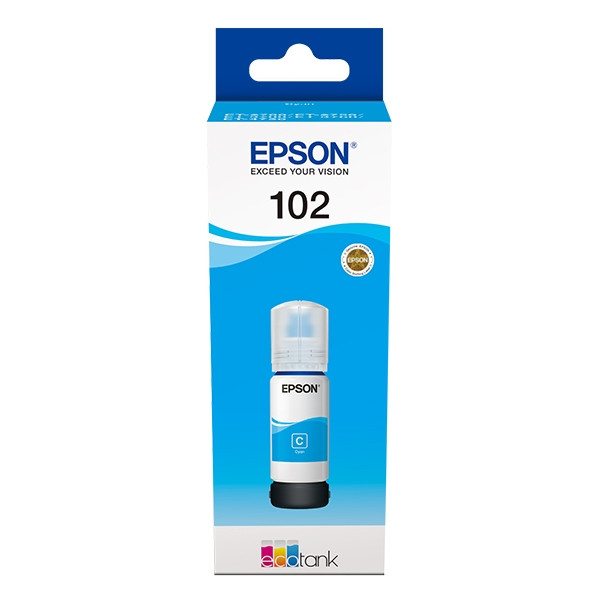 Epson 102 tusz niebieski (C13T03R240), oryginalny C13T03R240 027172 - 1