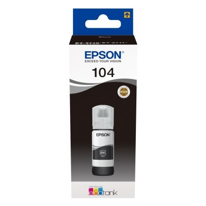 Epson 104 tusz czarny, oryginalny C13T00P140 052082 - 1