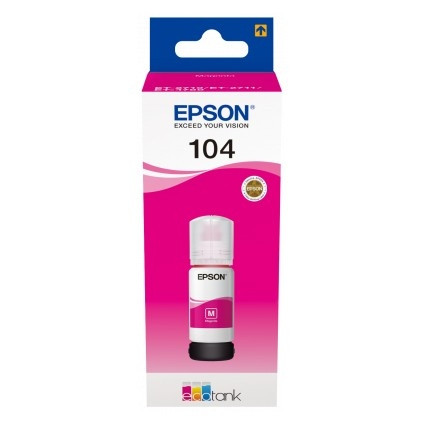 Epson 104 tusz czerwony, oryginalny C13T00P340 052086 - 1