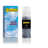 Epson 107 tusz czarny, wersja 123drukuj C13T09B140C 083677