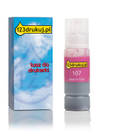 Epson 107 tusz jasnoczerwony, wersja 123drukuj C13T09B640C 083687
