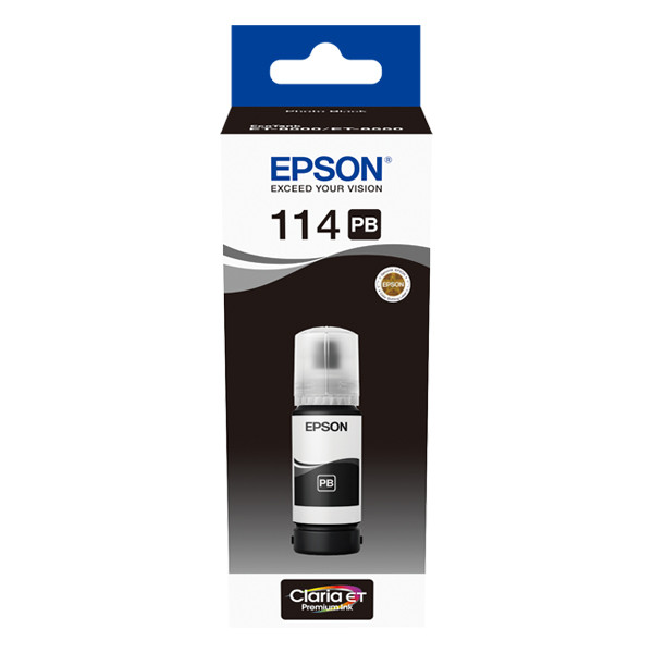 Epson 114 tusz foto czarny, oryginalny C13T07B140 083590 - 1