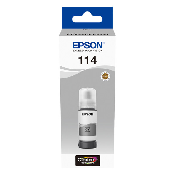 Epson 114 tusz szary, oryginalny C13T07B540 083600 - 1