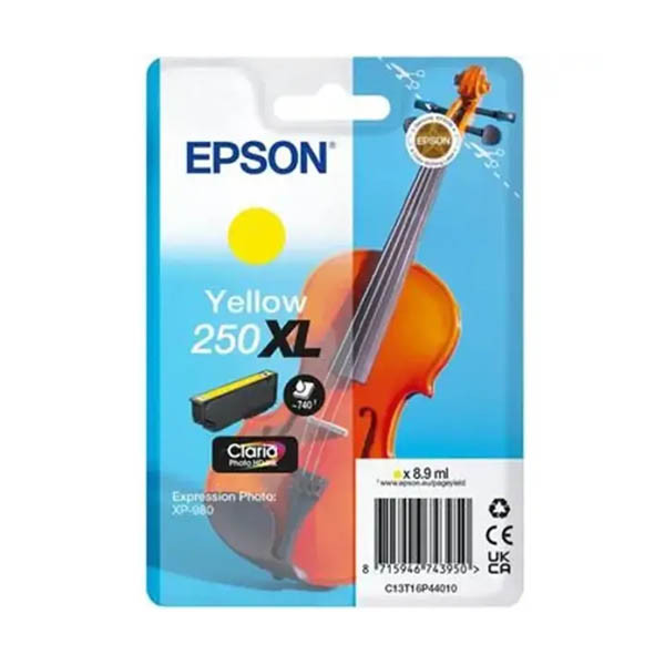 Epson 250XL tusz żółty, oryginalny 652102 - 1