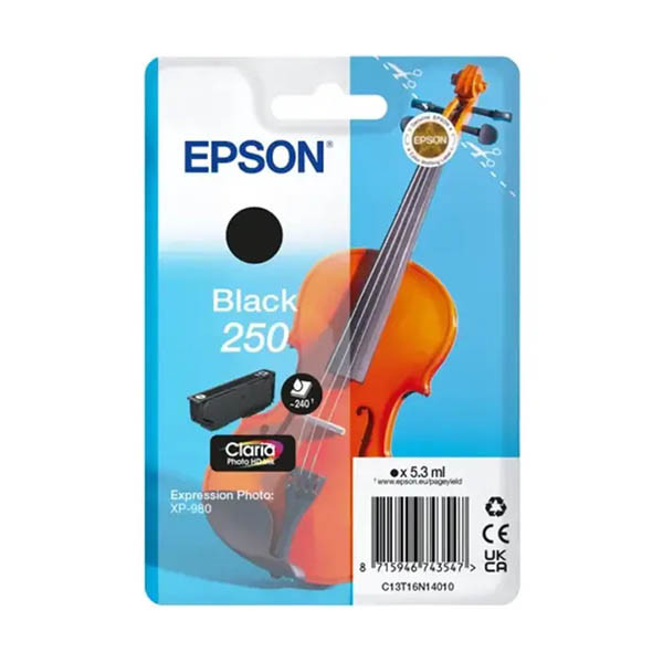 Epson 250 tusz czarny, oryginalny 652084 - 1