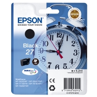 Epson 27 (T2701) tusz czarny, oryginalny C13T27014010 C13T27014012 026626