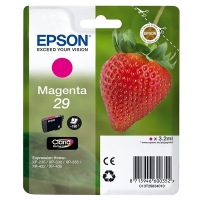 Epson 29 (T2983) tusz czerwony, oryginalny C13T29834010 C13T29834012 026836