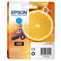 Epson 33 (T3342) tusz niebieski, oryginalny C13T33424010 C13T33424012 026856