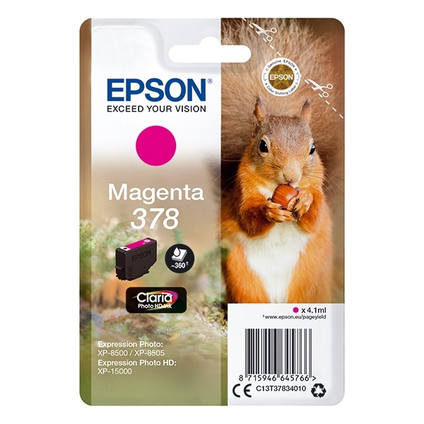 Epson 378 tusz czerwony, oryginalny 027102 - 1