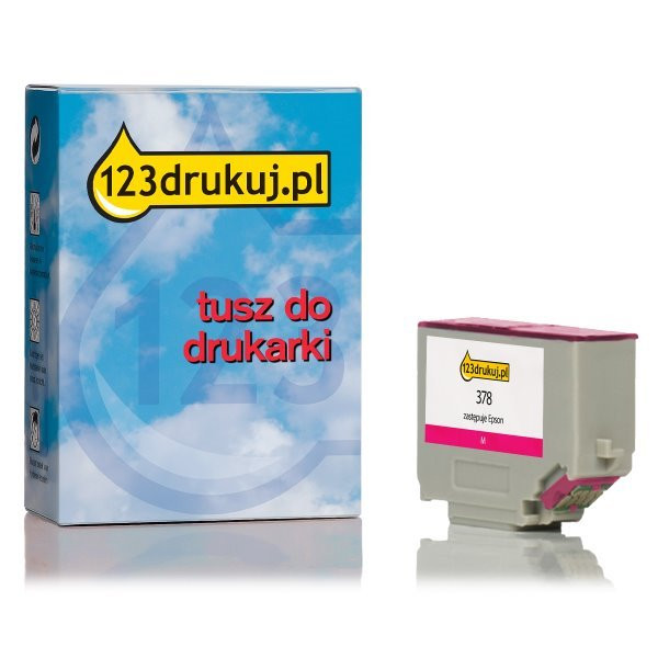 Epson 378 tusz czerwony, wersja 123drukuj C13T37834010C 027103 - 1