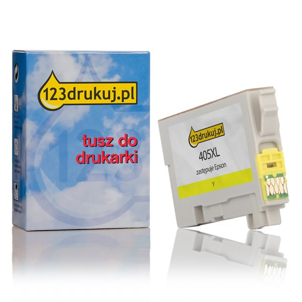 Epson 405XL tusz żółty, zwiększona pojemność wersja 123drukuj C13T05H44010C C13T05H44020C 083553 - 1