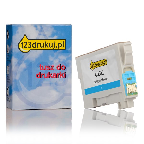 Epson 405XL tusz niebieski, zwiększona pojemność, wersja 123drukuj C13T05H24010C C13T05H24020C 083549 - 1