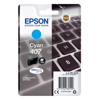 Epson 407 tusz niebieski (C13T07U240), oryginalny C13T07U240 083558