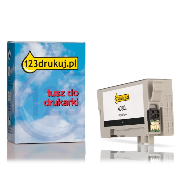 Epson 408XL tusz czarny o zwiększonej pojemności, wersja 123drukuj C13T09K14010C 024125 - 1