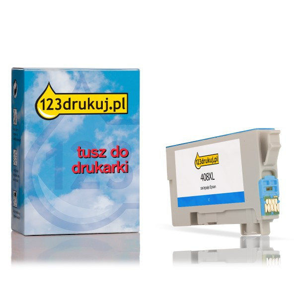 Epson 408XL tusz niebieski o zwiększonej pojemności, wersja 123drukuj C13T09K24010C 024127 - 1