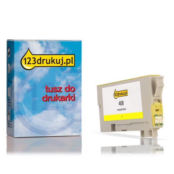 Epson 408 tusz żółty, wersja 123drukuj C13T09J44010C 024123 - 1