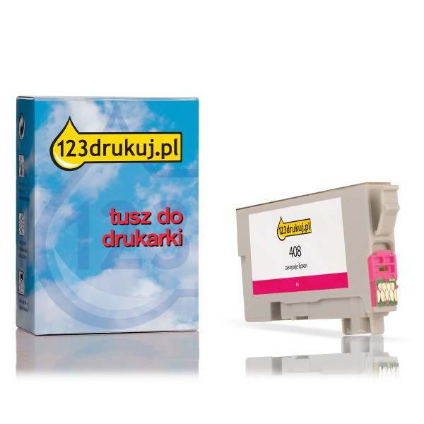 Epson 408 tusz czerwony, wersja 123drukuj C13T09J34010C 024121 - 1