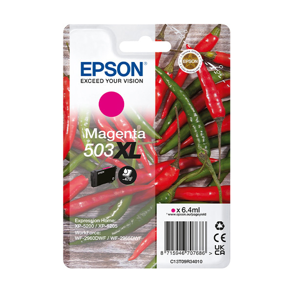 Epson 503XL tusz czerwony (C13T09R34010), zwiększona pojemność, oryginalny C13T09R34010 652054 - 1