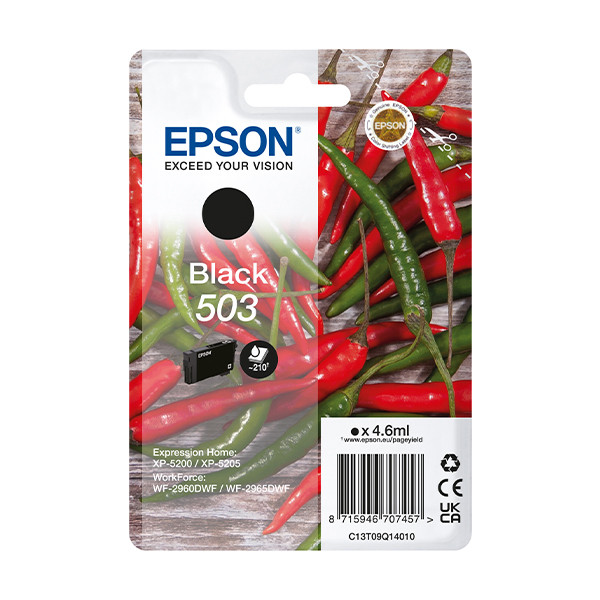 Epson 503 tusz czarny (C13T09Q14010), oryginalny C13T09Q14010 652040 - 1