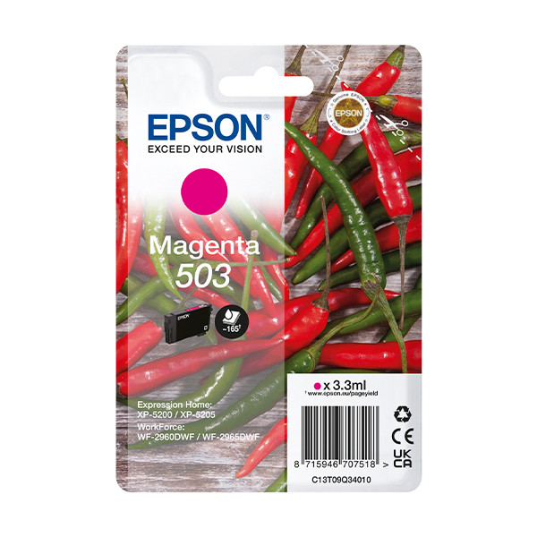 Epson 503 tusz czerwony (C13T09Q34010), oryginalny C13T09Q34010 652044 - 1