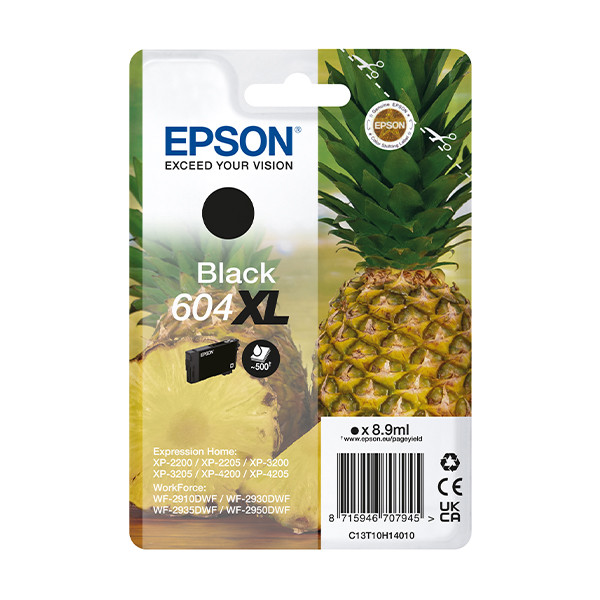 Epson 604XL tusz czarny (C13T10H14010), zwiększona pojemność, oryginalny C13T10H14010 652070 - 1