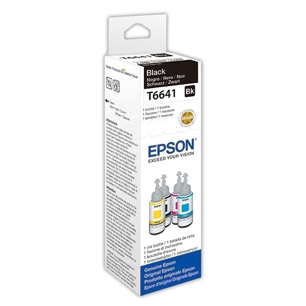 Epson 664 (T6641) tusz czarny, oryginalny C13T664140 026748 - 1