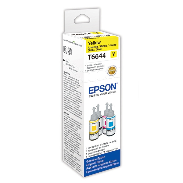 Epson 664 (T6644) tusz żółty, oryginalny C13T664440 026754 - 1