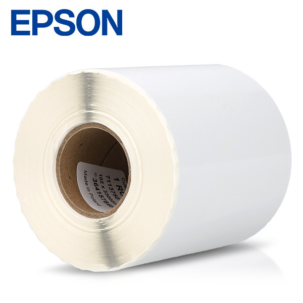 Epson 7113750 etykiety bezpodkładowe o wysokim połysku, 102 mm x 33 m, oryginalne 084258 - 1