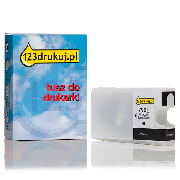 Epson 79XL (T7901) tusz czarny, zwiększona pojemność, wersja 123drukuj C13T79014010C 026653 - 1